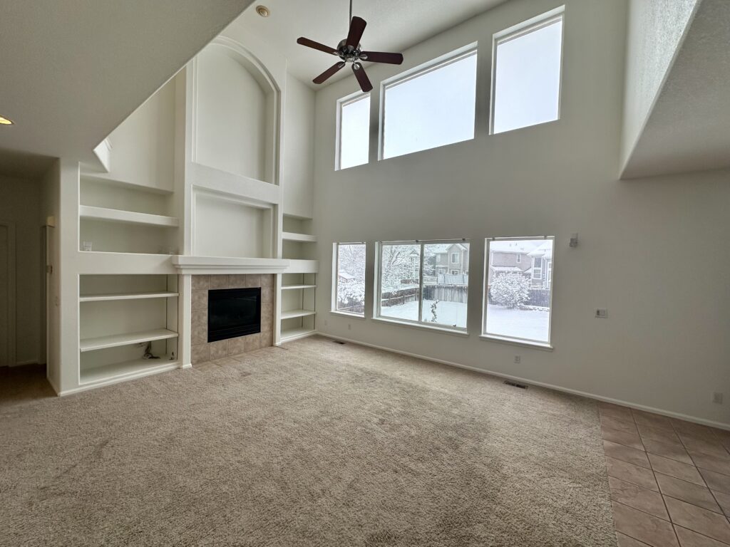 Aurora Rental Living Room Interior Paint