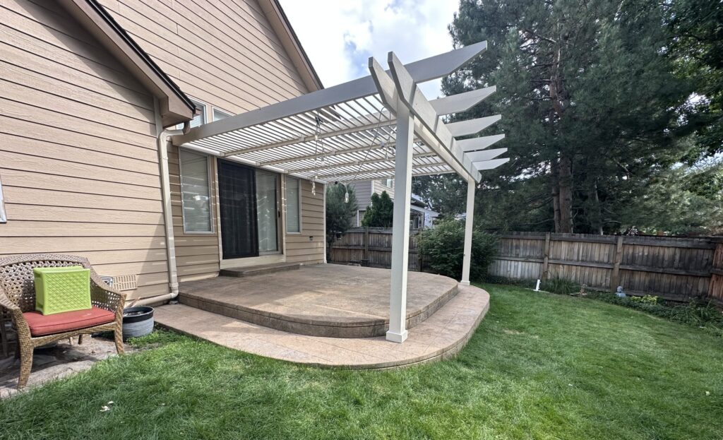 Pergola Painting - Aurora, CO